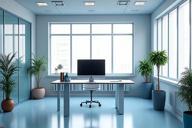 清潔で整理されたオフィス空間